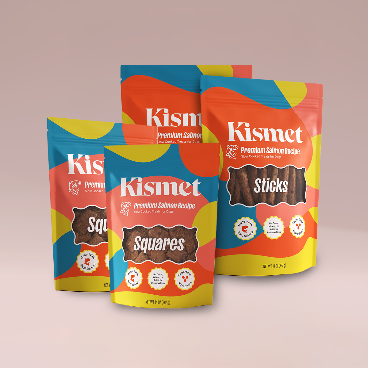 Pupper Love Treats Bundle (Salmon)