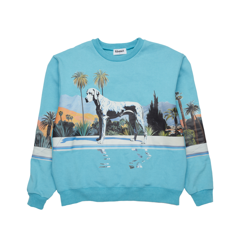 Portrait of a Dane Crewneck Sweatshirt