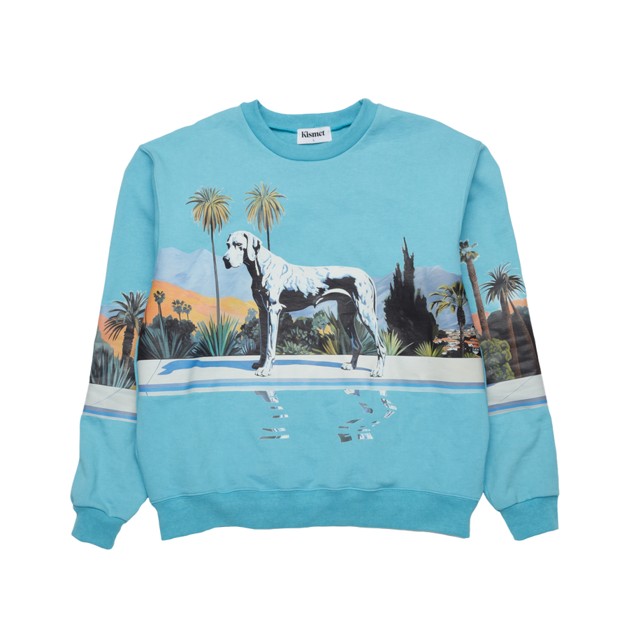 Portrait of a Dane Crewneck Sweatshirt