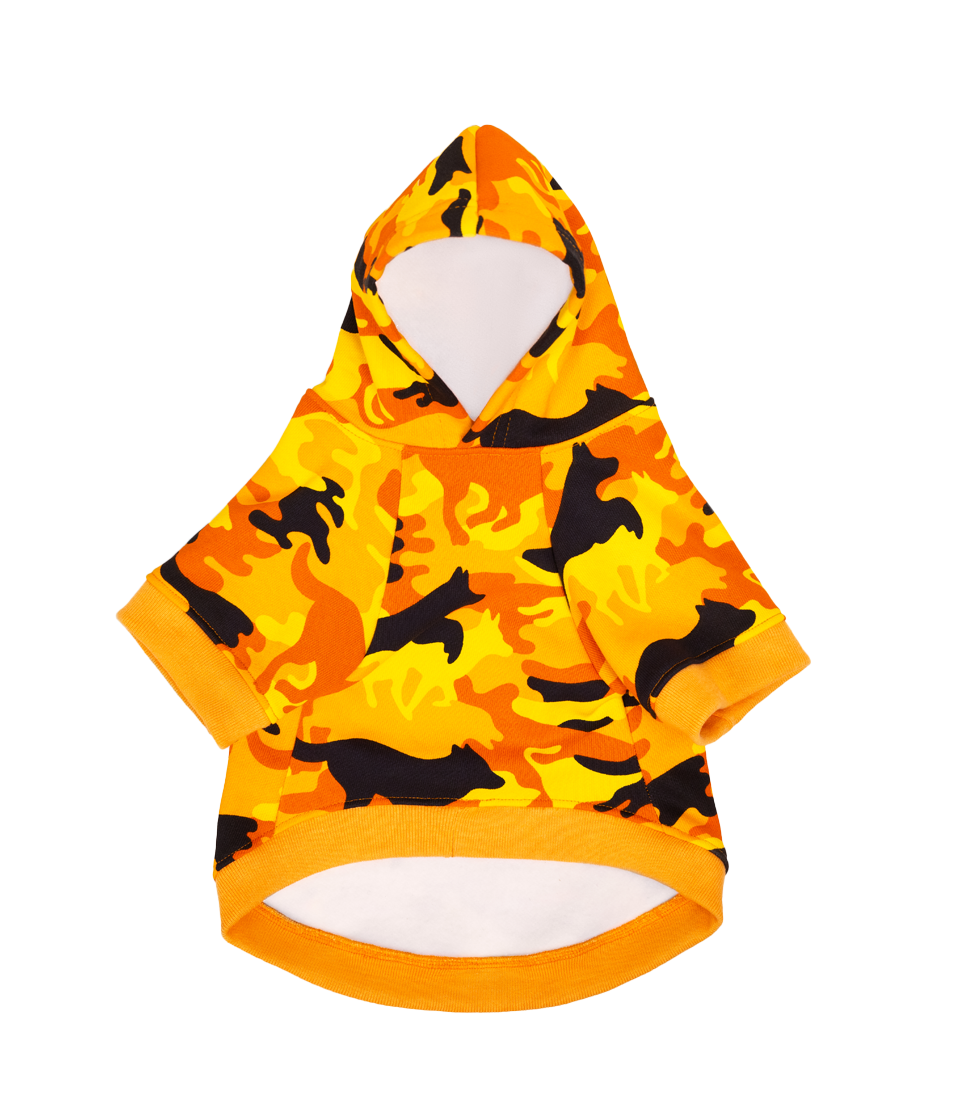 Dog Camo Hoodie