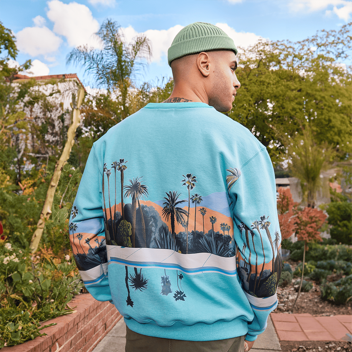 Portrait of a Dane Crewneck Sweatshirt